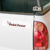 Pedal Power Bumpersticker (Op Truck)