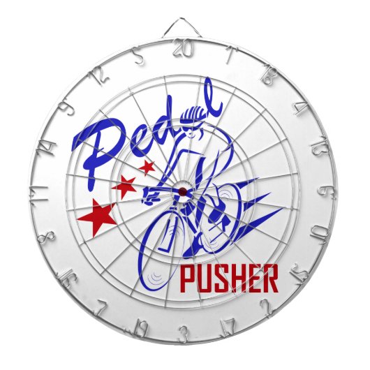 Pedal Pusher Dartbord (Voorkant)