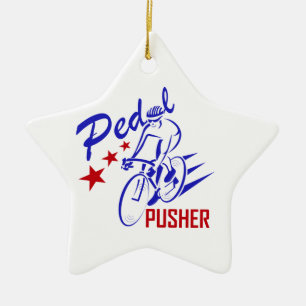 Pedal Pusher Keramisch Ornament