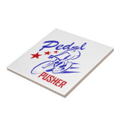 Pedal Pusher Tegeltje (Zijkant)