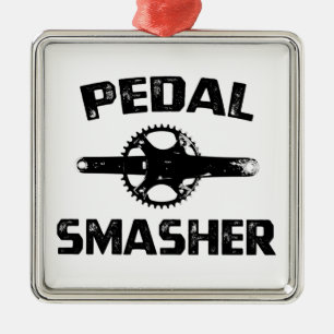 Pedal Smasher Metalen Ornament