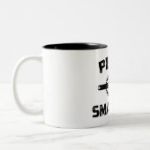 Pedal Smasher Tweekleurige Koffiemok (Links)