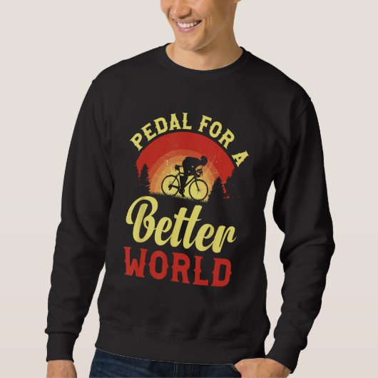 Pedals for a Better World - Bicycle_2 Trui (Voorkant)