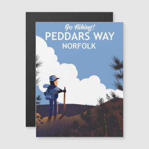 Peddars Way Norfolk Wandelposter