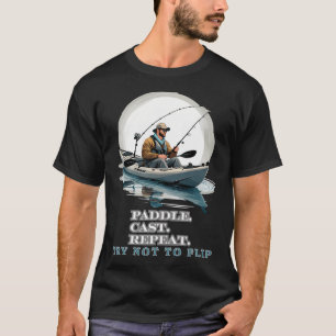 Peddel Giet Herhaal Probeer niet om te draaien Kay T-shirt
