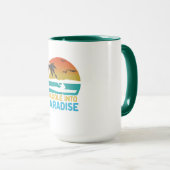 Peddelen naar het paradijs mok (Voorkant rechts)