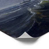 Peder Balke Seascape Poster (Hoek)