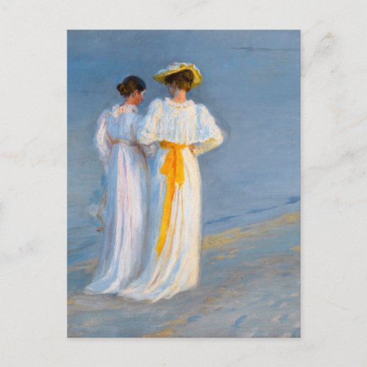 Peder Severin Kroyer - Anna Ancher & Marie Kroyer Briefkaart (Voorkant)