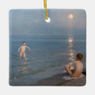 Peder Severin Kroyer - Boys Bathing at Skagen Keramisch Ornament
