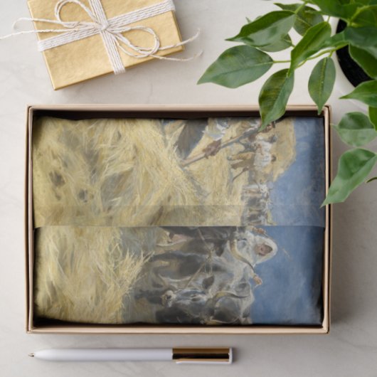 Peder Severin Kroyer - Drempelwaarde in de Abruzze Tissuepapier (Geschenk)