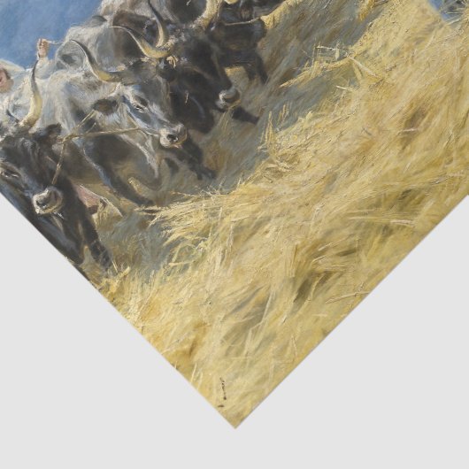 Peder Severin Kroyer - Drempelwaarde in de Abruzze Tissuepapier (Detail)