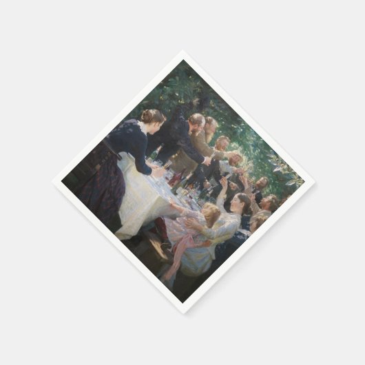 Peder Severin Kroyer - Hip, Hip, Hoera! Servet (Hoek)