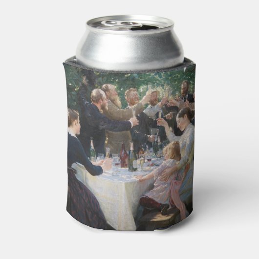 Peder Severin Kroyer - Hip, Hip, Hurrah! Blikjeskoeler (Blikje Achterkant)