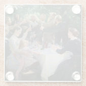 Peder Severin Kroyer - Hip, Hip, Hurrah! Glazen Onderzetter (Achterkant)