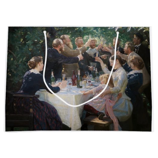 Peder Severin Kroyer - Hip, Hip, Hurrah! Groot Cadeauzakje (Voorkant)