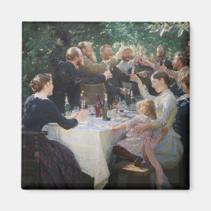 Peder Severin Kroyer - Hip, Hip, Hurrah! Magneet