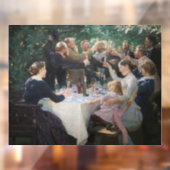 Peder Severin Kroyer - Hip, Hip, Hurrah! Raamsticker (Vel 2)