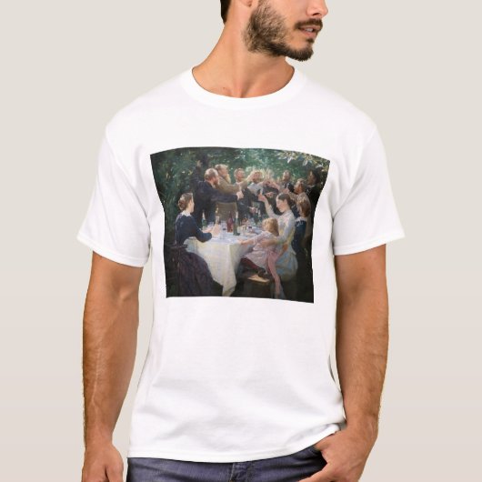 Peder Severin Kroyer - Hip, Hip, Hurrah! T-shirt (Voorkant)