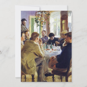 Peder Severin Kroyer - Lunchtime Bedankkaart