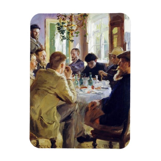 Peder Severin Kroyer - Lunchtime Magneet (Verticaal)