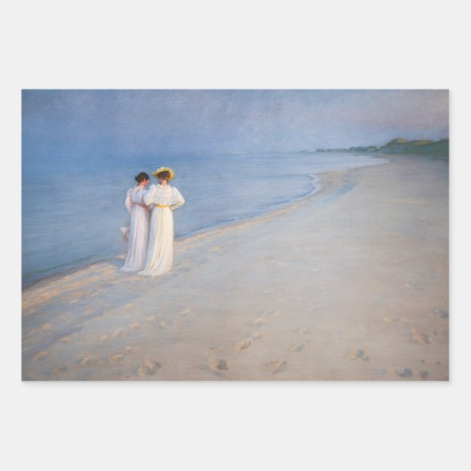Peder Severin Kroyer - Masterstuks Selection Inpakpapier Vel (Voorkant)