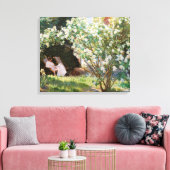 Peder Severin Kroyer - Rozen Canvas Afdruk (Insitu (Woonkamer))