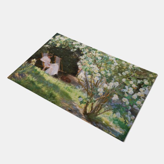 Peder Severin Kroyer - Rozen Deurmat (Schuin)