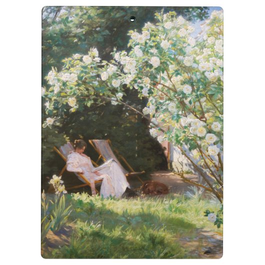 Peder Severin Kroyer - Rozen Klembord (Achterkant)