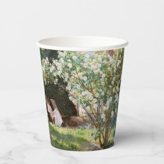 Peder Severin Kroyer - Rozen Papieren Bekers (Achterkant)