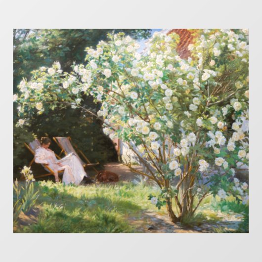 Peder Severin Kroyer - Rozen Raamsticker (Vel)