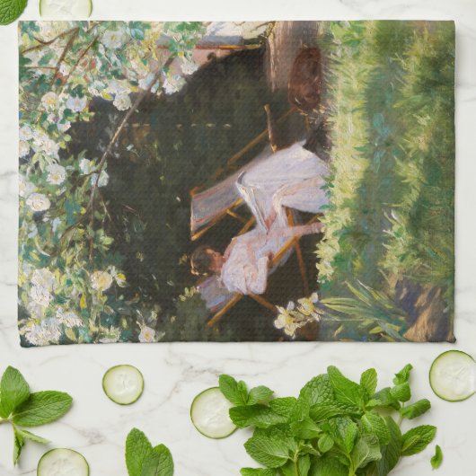 Peder Severin Kroyer - Rozen Theedoek (Gevouwen)