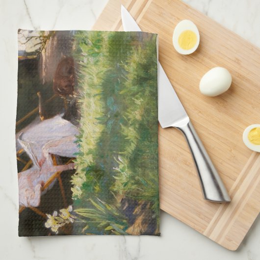 Peder Severin Kroyer - Rozen Theedoek (Quarter Fold)