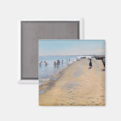 Peder Severin Kroyer - zomerdag in Skagen-strand Magneet (Voorkant / Achterkant)
