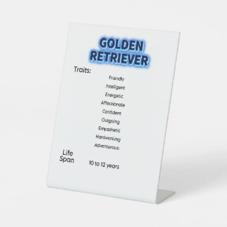 Pedestal Sign, 4 x 6 inch Reclamebord Met Voetstuk
