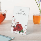 Pedestal Sign, Happy Moederdag Reclamebord Met Voetstuk (Insitu)