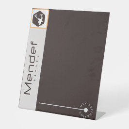 Pedestal Sign Reclamebord Met Voetstuk