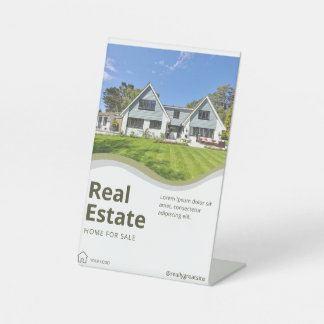 Pedestal Sign Reclamebord Met Voetstuk