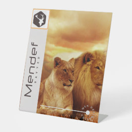 Pedestal Sign Reclamebord Met Voetstuk