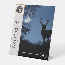 Pedestal Sign Reclamebord Met Voetstuk