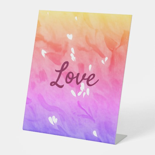 Pedestal Sign Reclamebord Met Voetstuk (Voorkant)