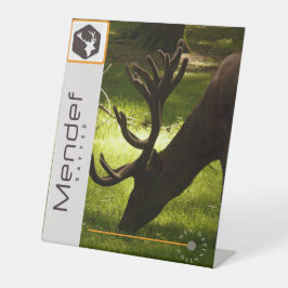 Pedestal Sign Reclamebord Met Voetstuk