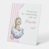 Pedestal Sign Reclamebord Met Voetstuk (Voorkant)