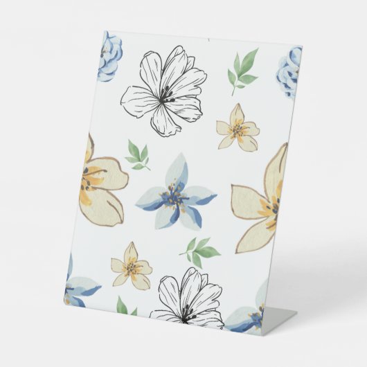 Pedestal Sign Reclamebord Met Voetstuk (Voorkant)