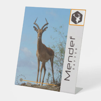 Pedestal Sign Reclamebord Met Voetstuk