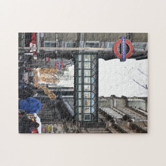 Pedestrian Bridge, Charing Cross, Londen Verenigd Legpuzzel (Horizontaal)
