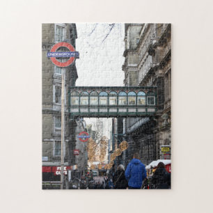 Pedestrian Bridge, Charing Cross, Londen Verenigd  Legpuzzel