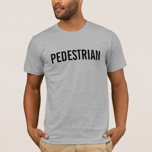 PEDESTRIAN T-SHIRT (Voorkant)