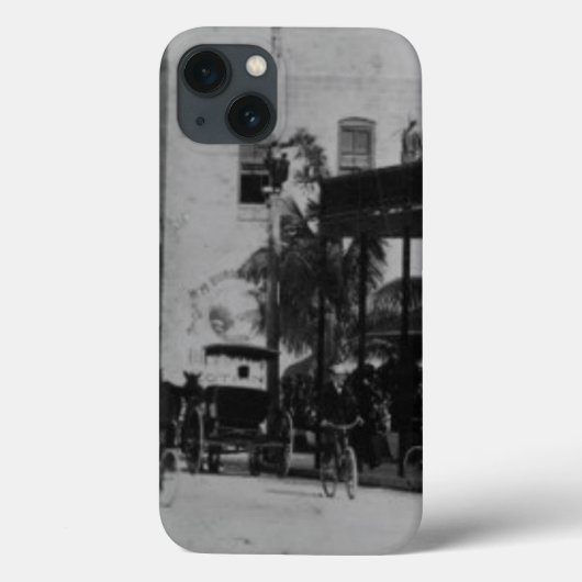 Pedestrians, fietsen en horrengroeven Case-Mate iPhone case (Achterkant)