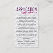 Pedi Pack Visitekaartjes (Achterkant)