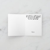 Pédiatre avec enfants Carte de voeux (Intérieur)